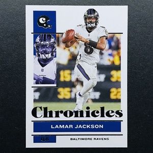 Lamar Jackson - 2021 Panini Chronicles #7